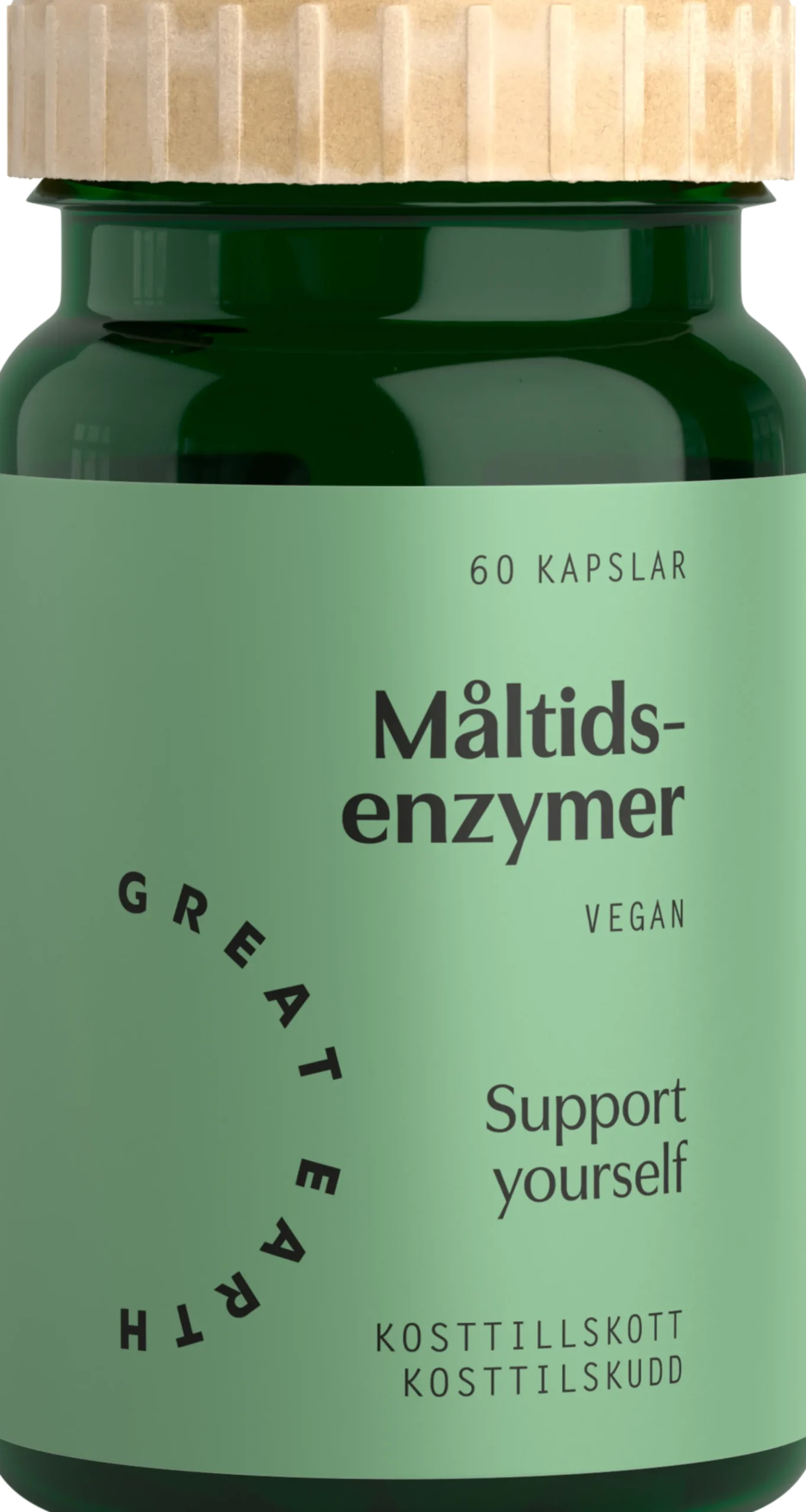 Great Earth Måltidsenzymer 60 kapslar