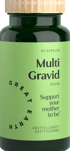 Great Earth Multi Gravid 60 kapslar