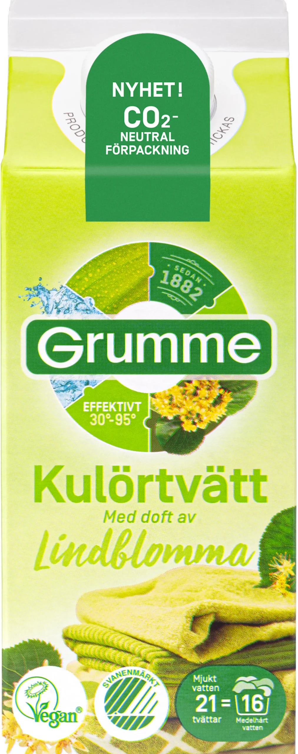 Grumme Kulörtvätt Lindblomma 750 ml