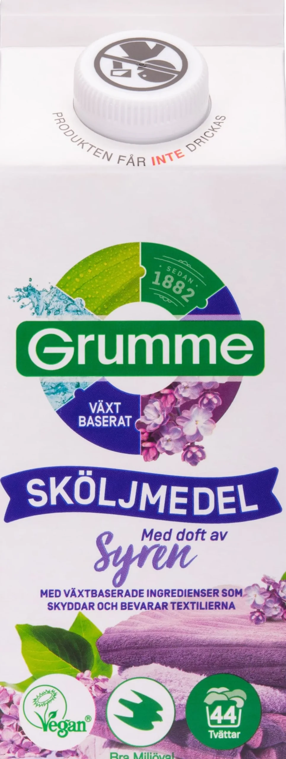 Grumme Sköljmedel Syren 750ml