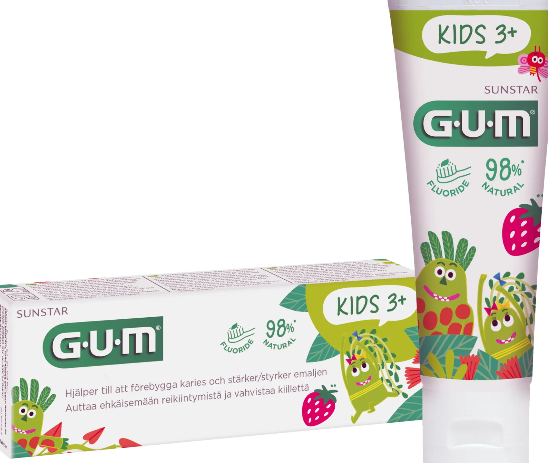 GUM Kids Tandkräm 3+ 50 ml