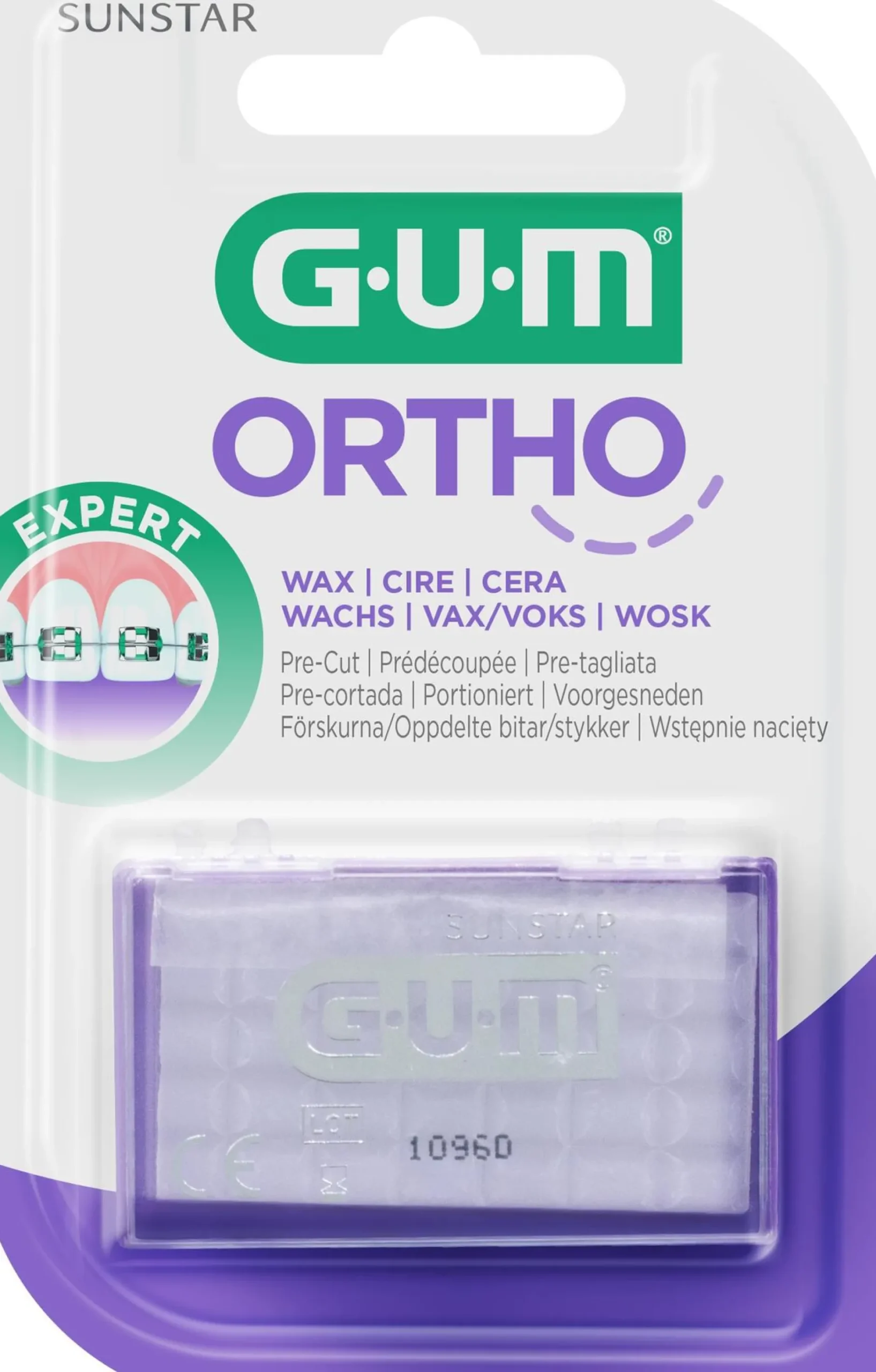 GUM Ortho Wax 35 st