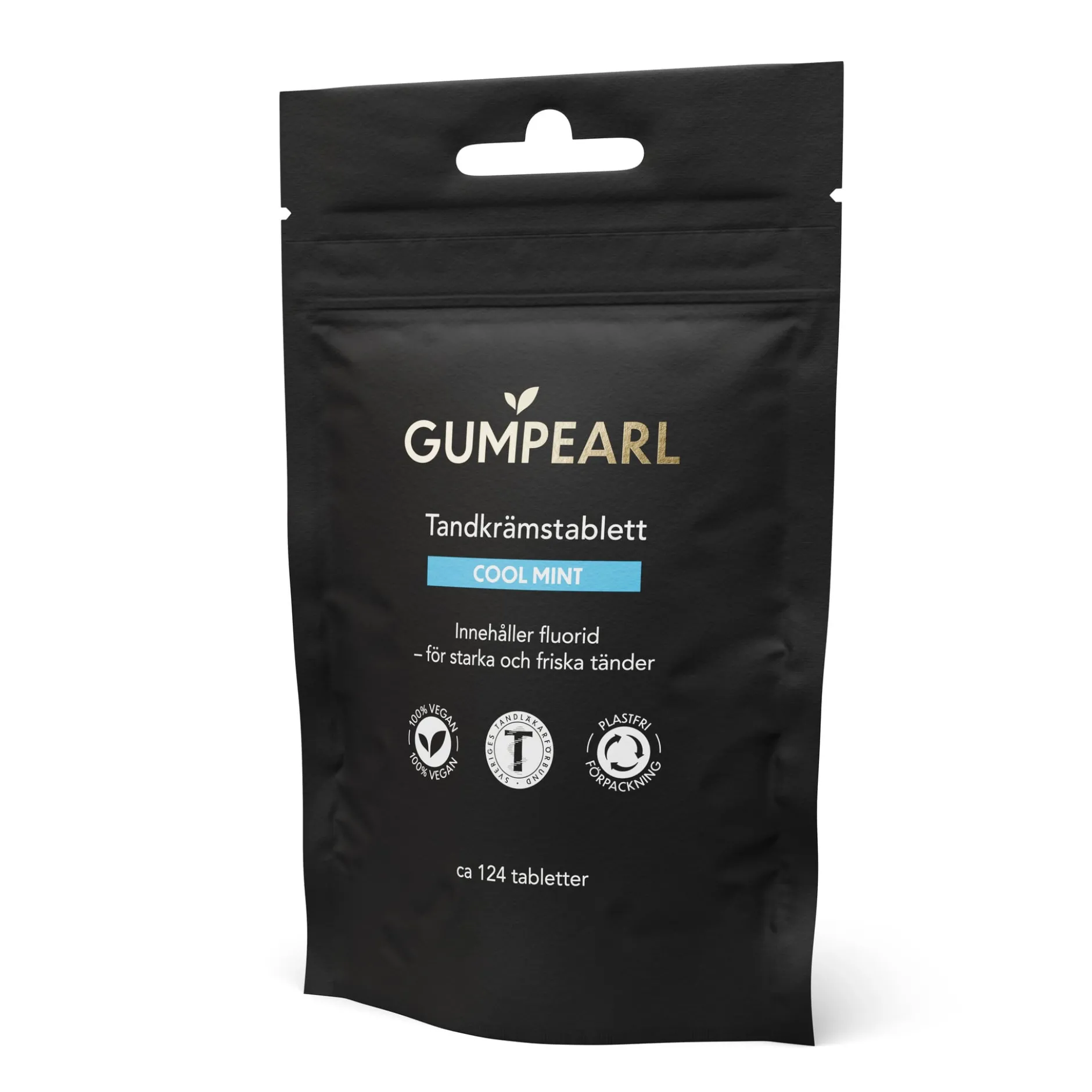 Gumpearl x Moomin Cool Mint Tandkrämstablett Refill 124 st