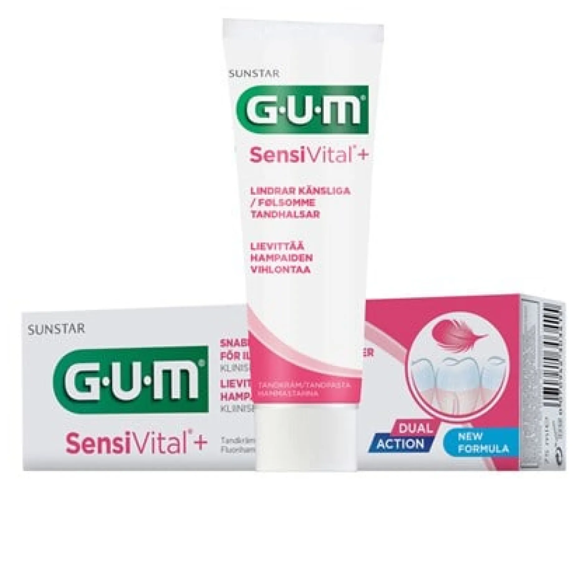 GUM Sensivital+ Tandkräm 75 ml