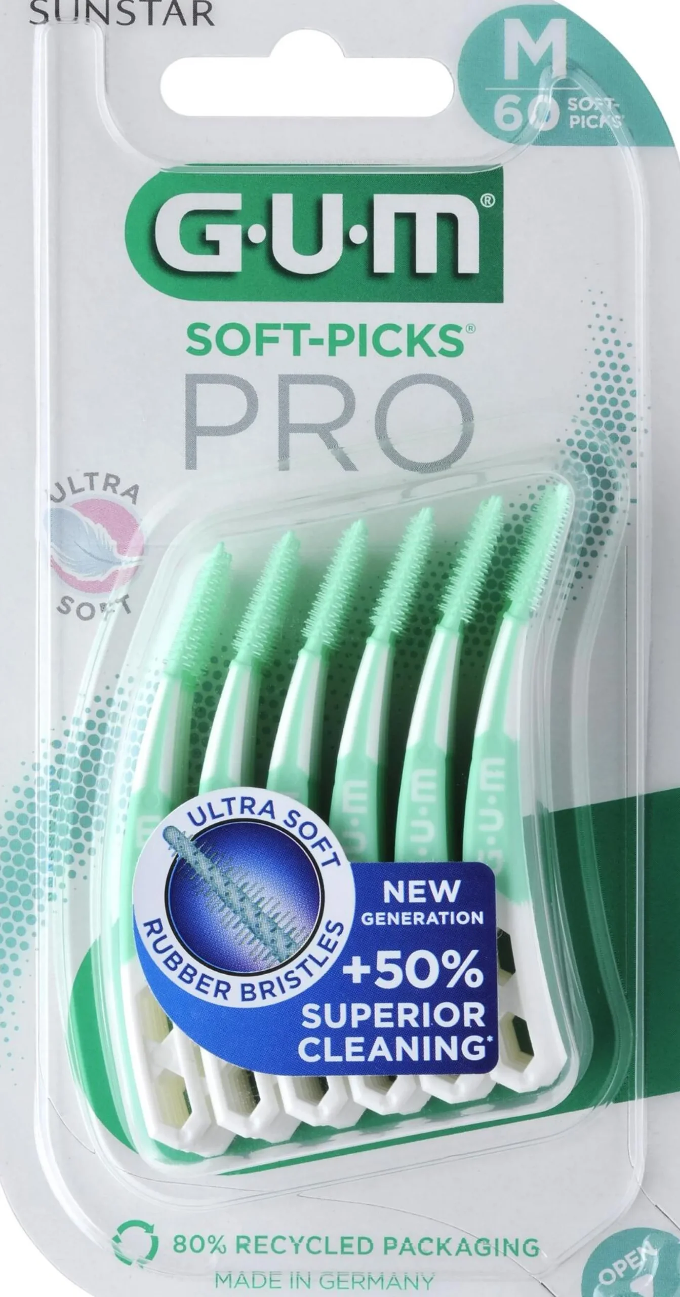 GUM Soft-Picks Pro M 60 st