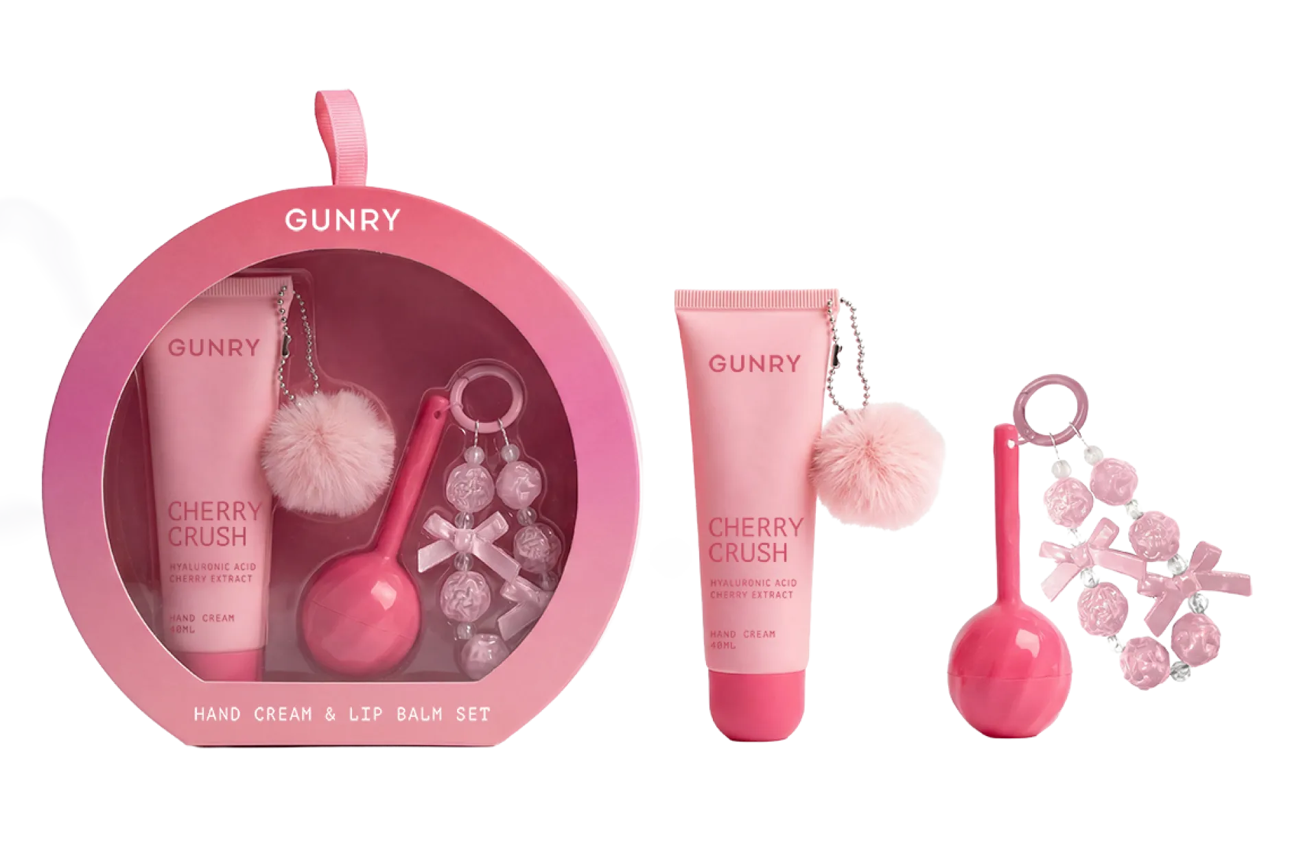 GUNRY Hand Cream & Lip Balm Set