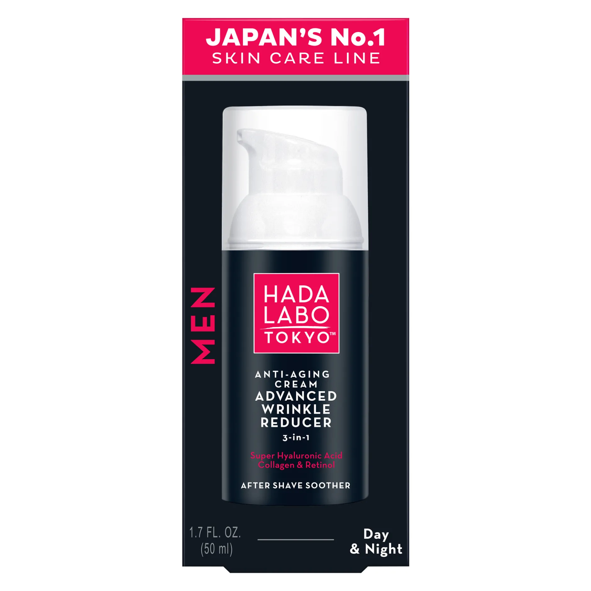 HADA LABO TOKYO MEN Anti-Aging Cream Advanced Wrinkle Reducer 50 ml