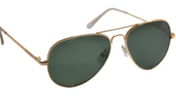 Haga Eyewear Toronto Polarized Gold Metal G15 Lens