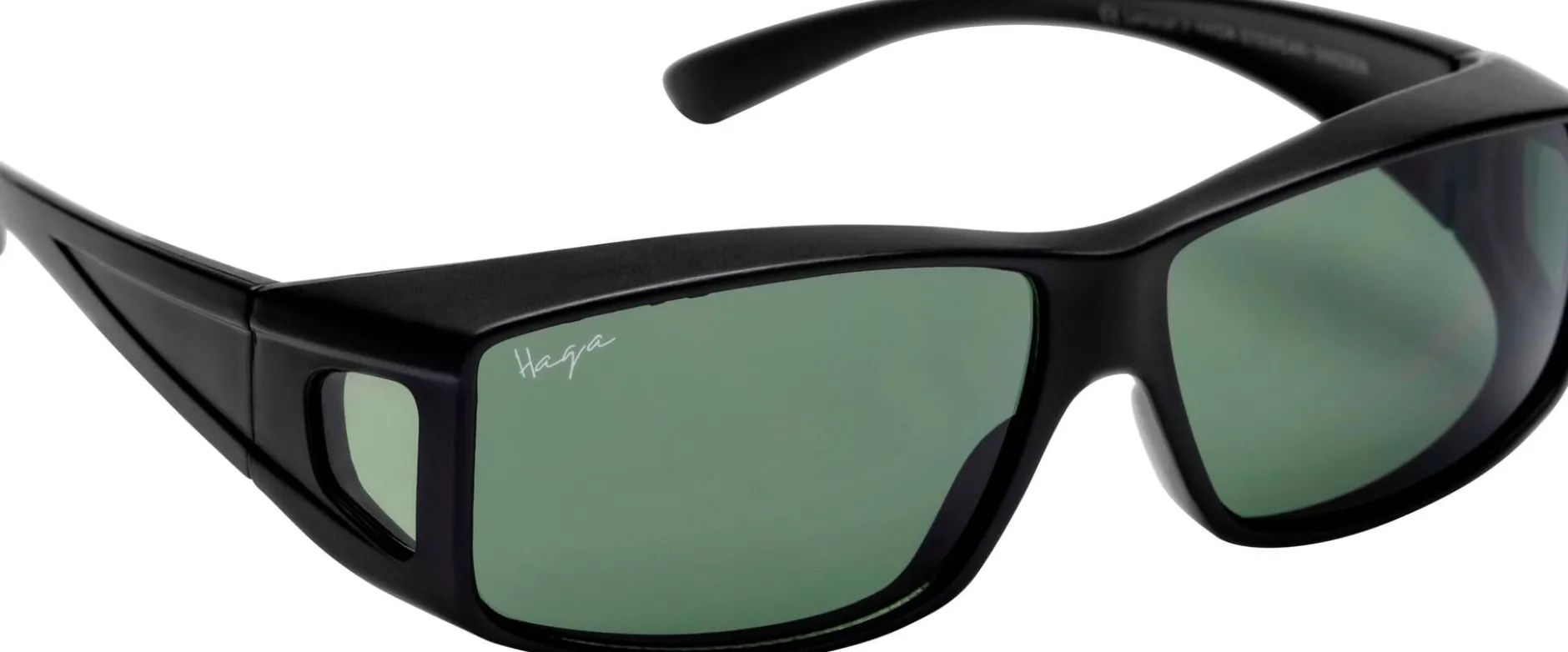 Haga Eyewear Tunis OTG Matt Black G15 lens