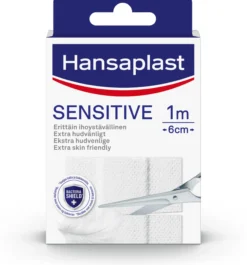 Hansaplast Sensitive Plåster 1 m x 6 cm