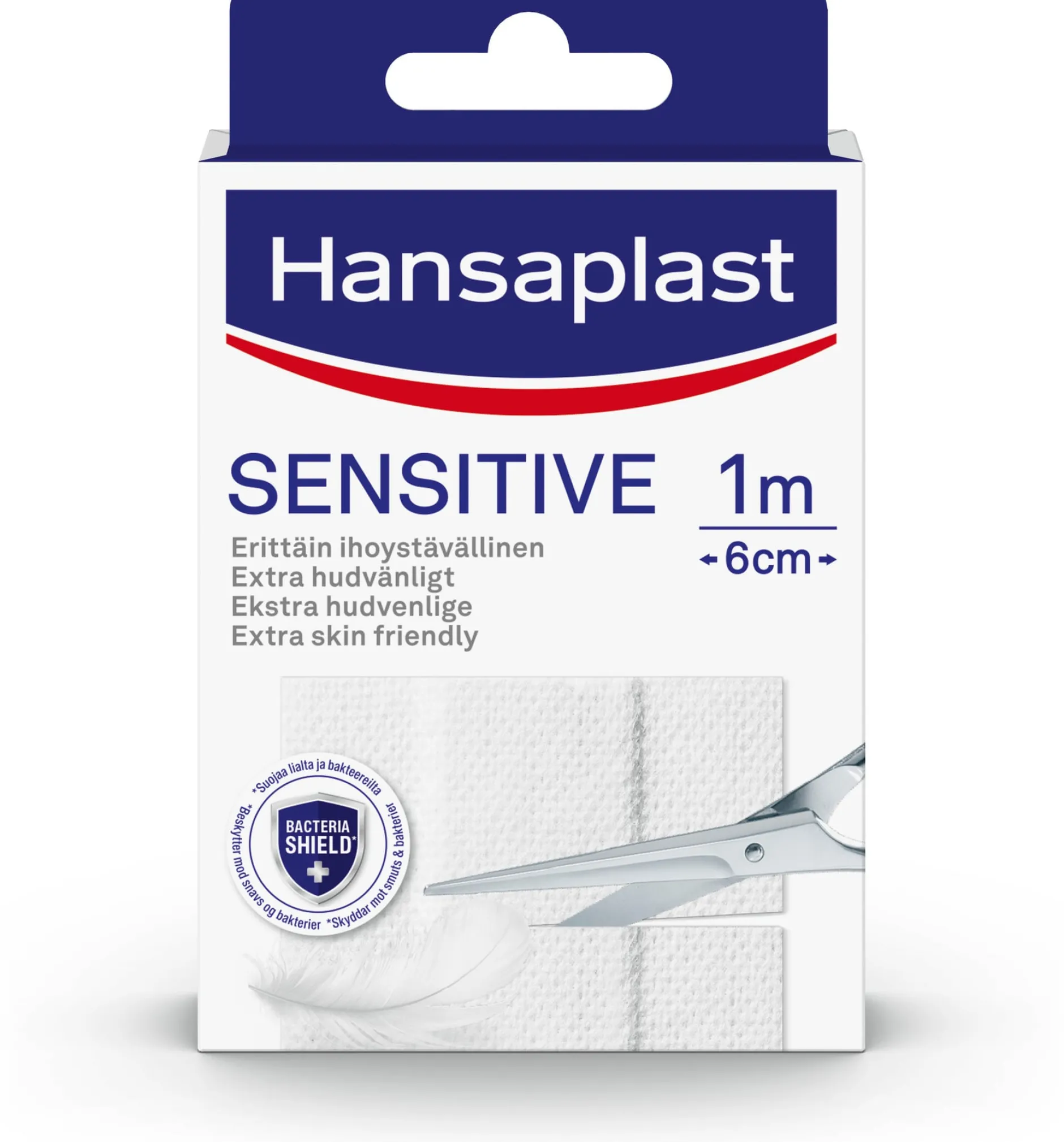 Hansaplast Sensitive Plåster 1 m x 6 cm