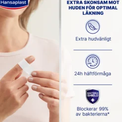 Hansaplast Sensitive Plåster 1 m x 6 cm