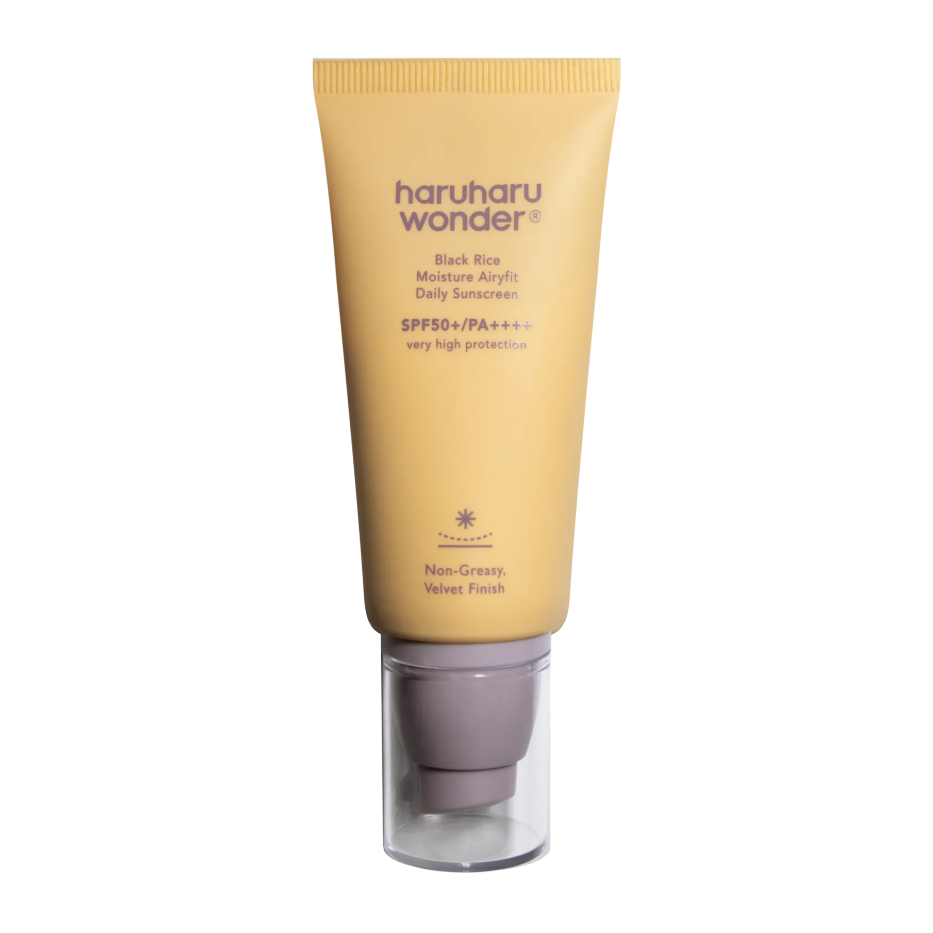 Haruharu Wonder BLACK Rice Moisture Airyfit Daily Sunscreen SPF50 50ml