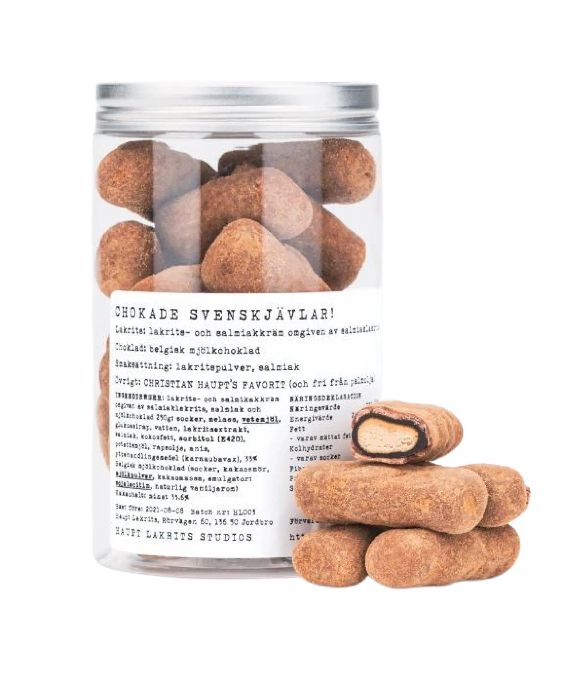 HAUPT LAKRITS Chokade Svenskjävlar 250 g