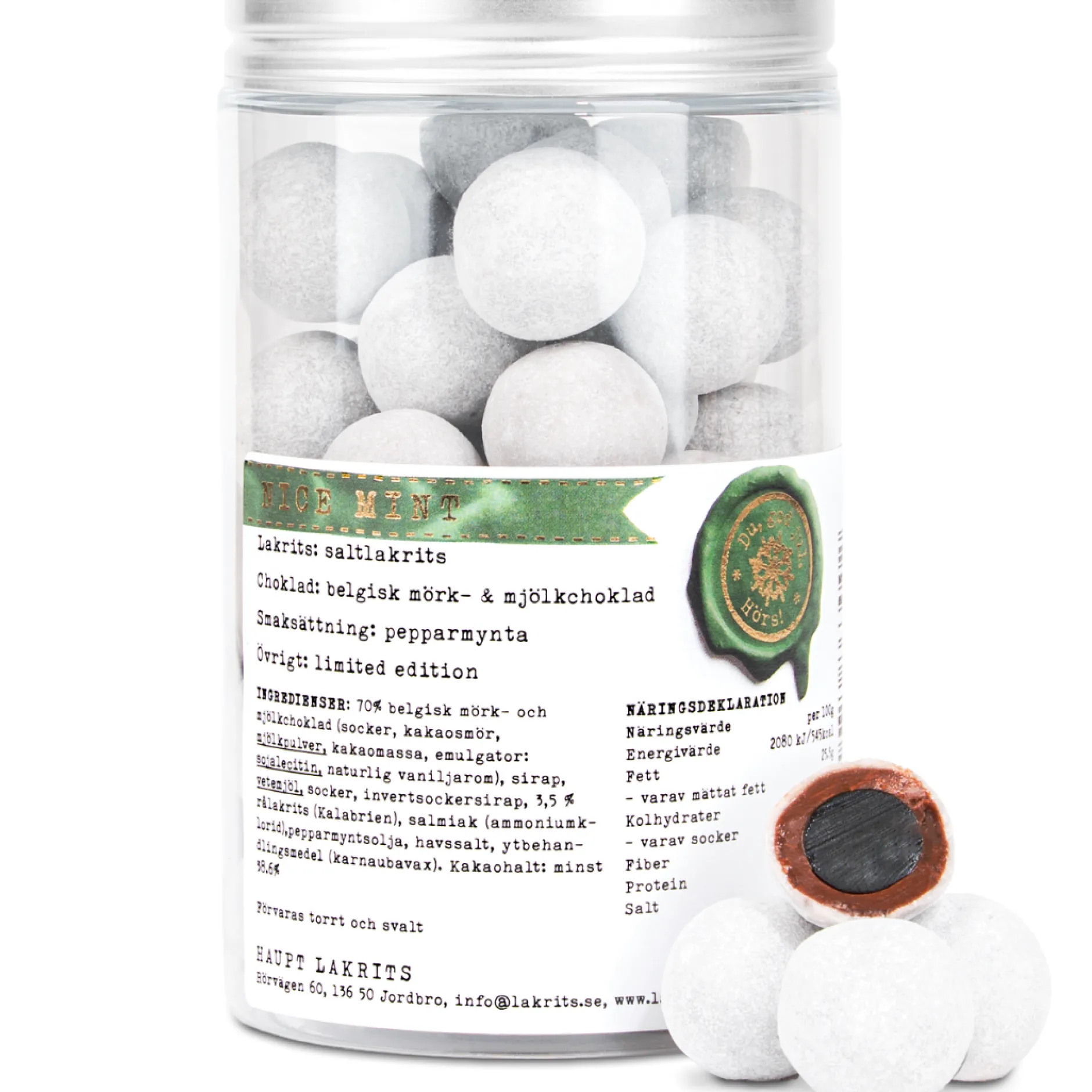 Haupt Lakrits Nice Mint 250 g