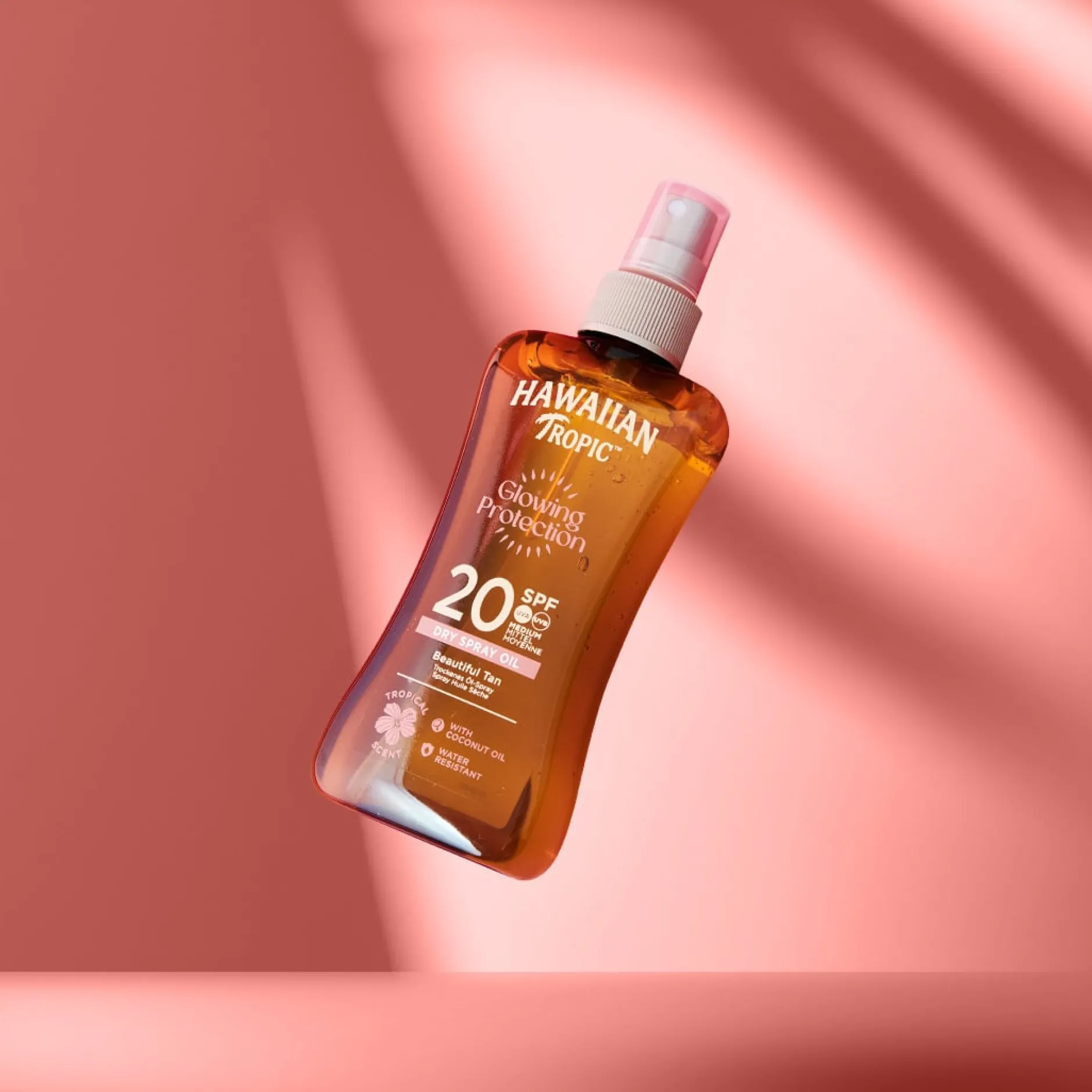Hawaiian Tropic Glowing Protection Dry Oil Gel SPF20 200 ml