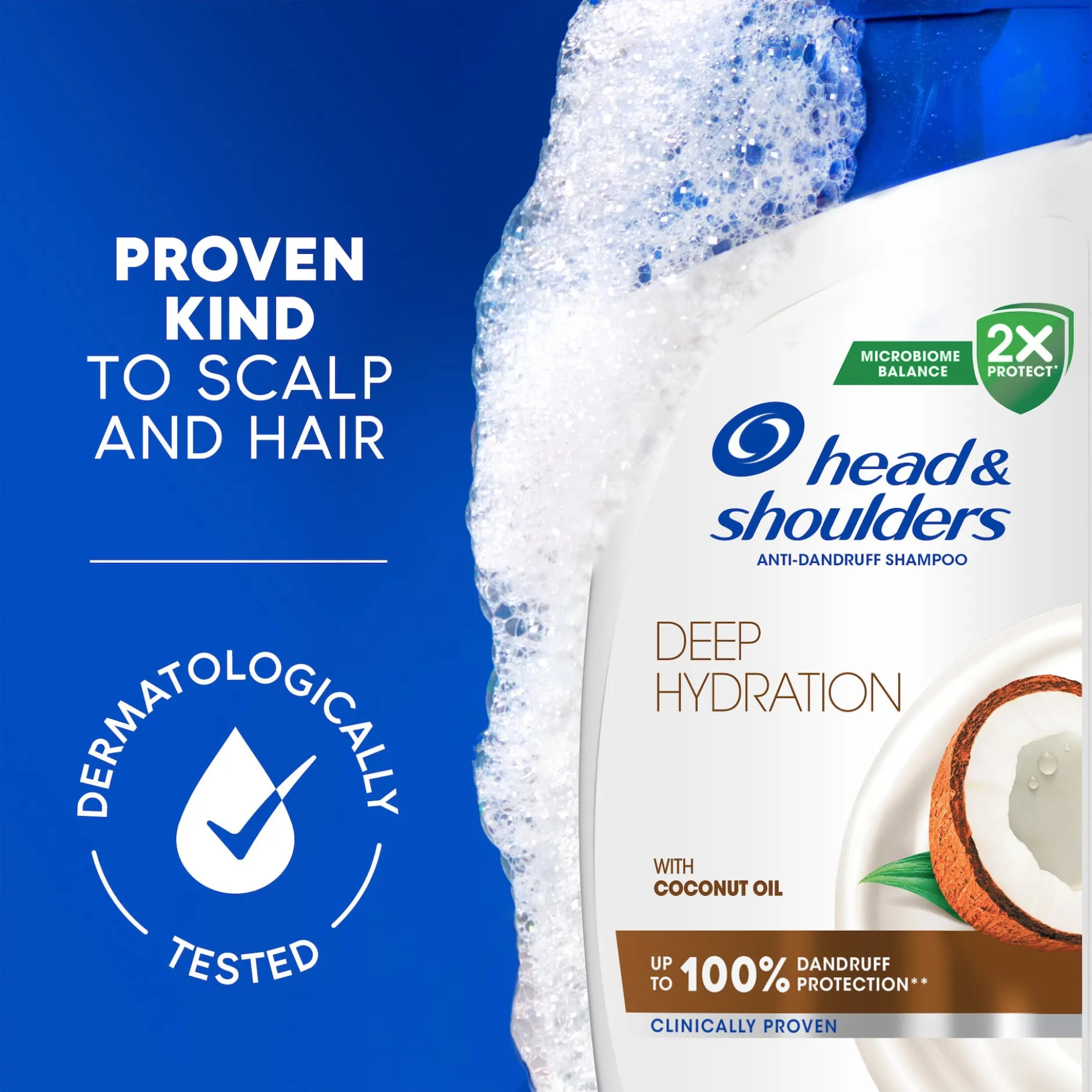 Head & Shoulders Deep Hydration Mjällschampo med kokosolja 250 ml
