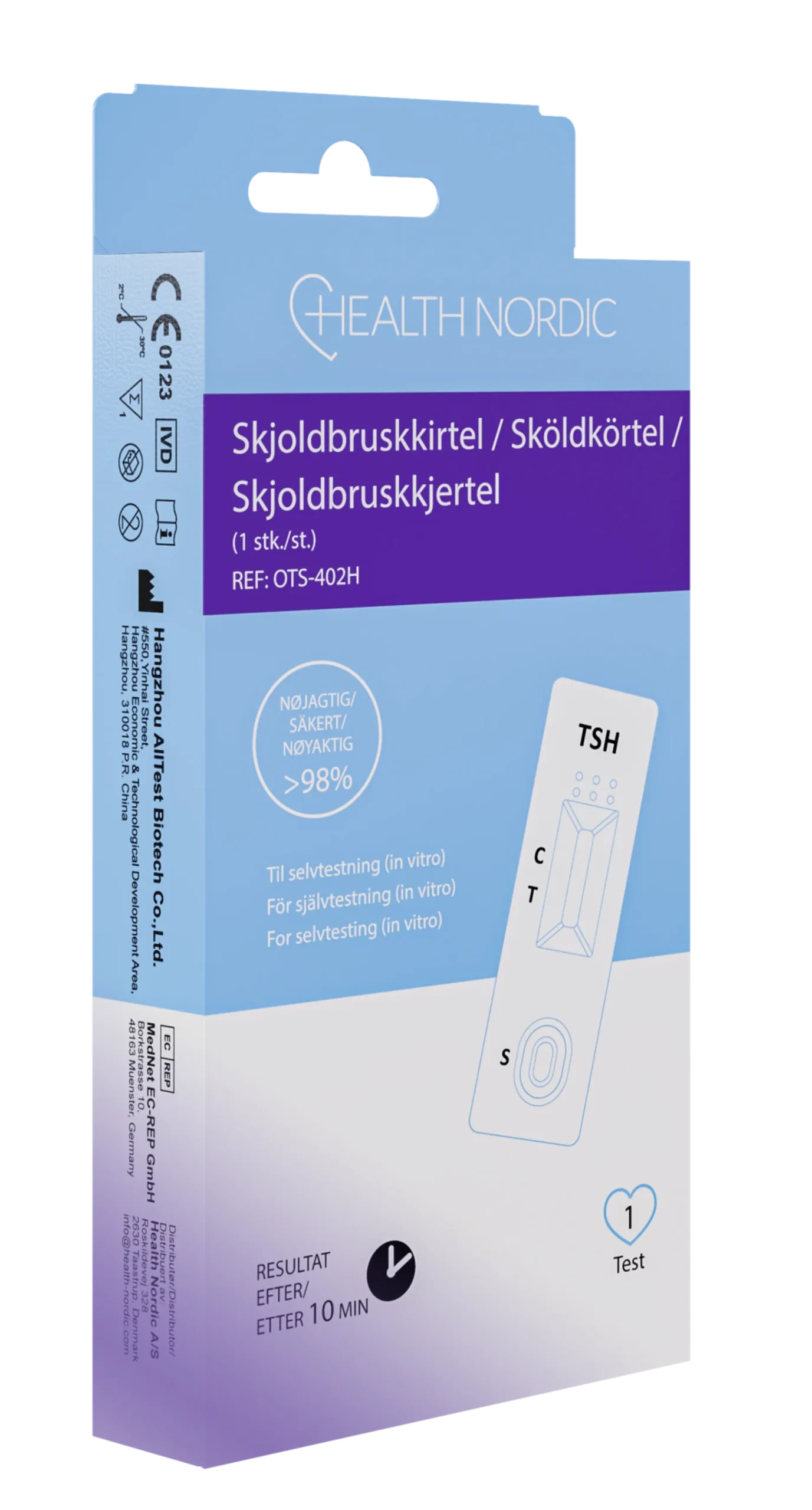 Health Nordic Metabolism Hemtest 1 st