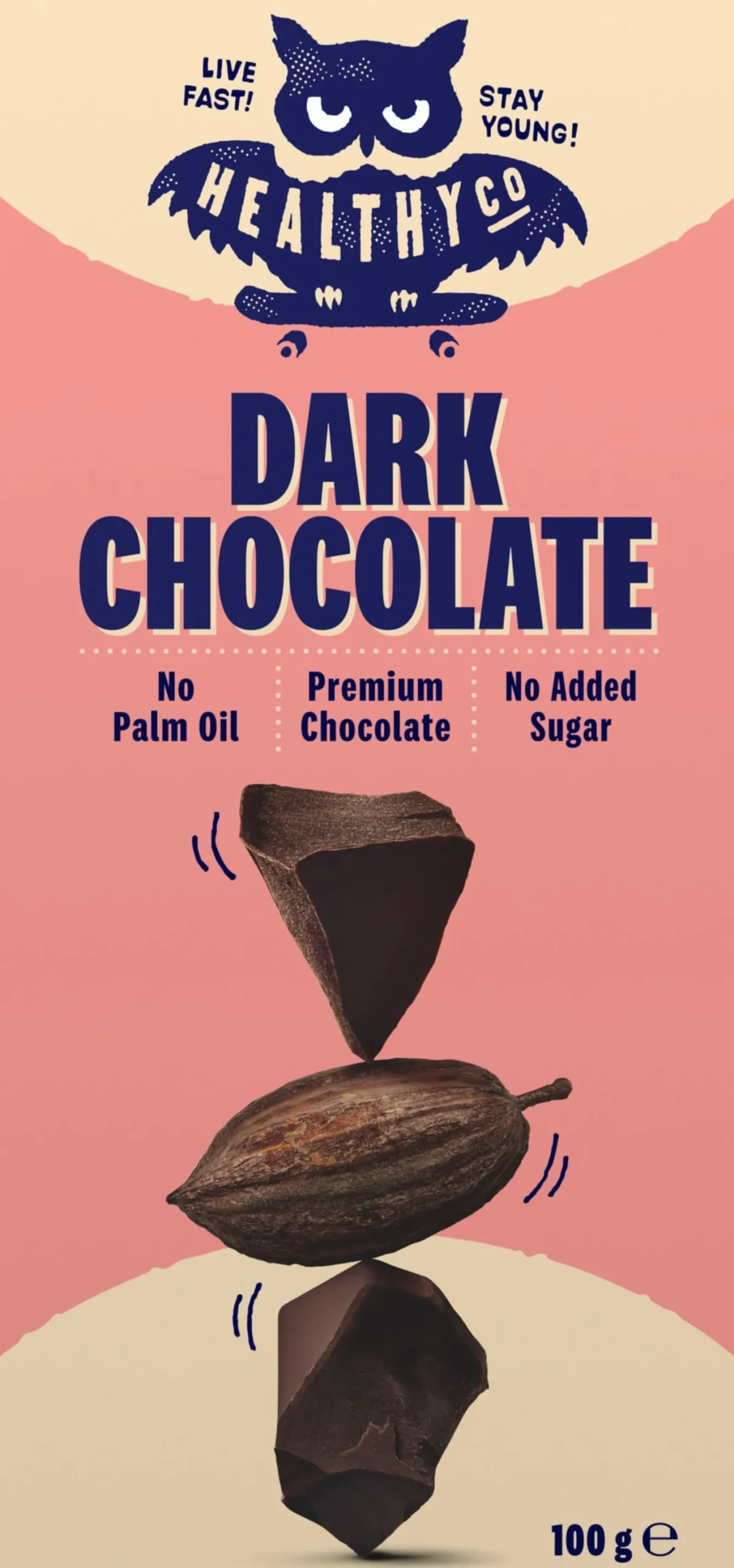 HealthyCo Dark Chocolate 100g