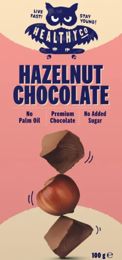 Healthyco Hazelnut Chocolate 100g