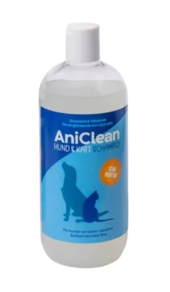Healthy Pet Scandinavia AniClean Hund & Katt Schampo Oparfymerad 500 ml
