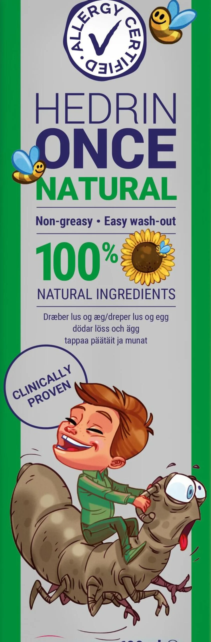 Hedrin Once Natural 100ml