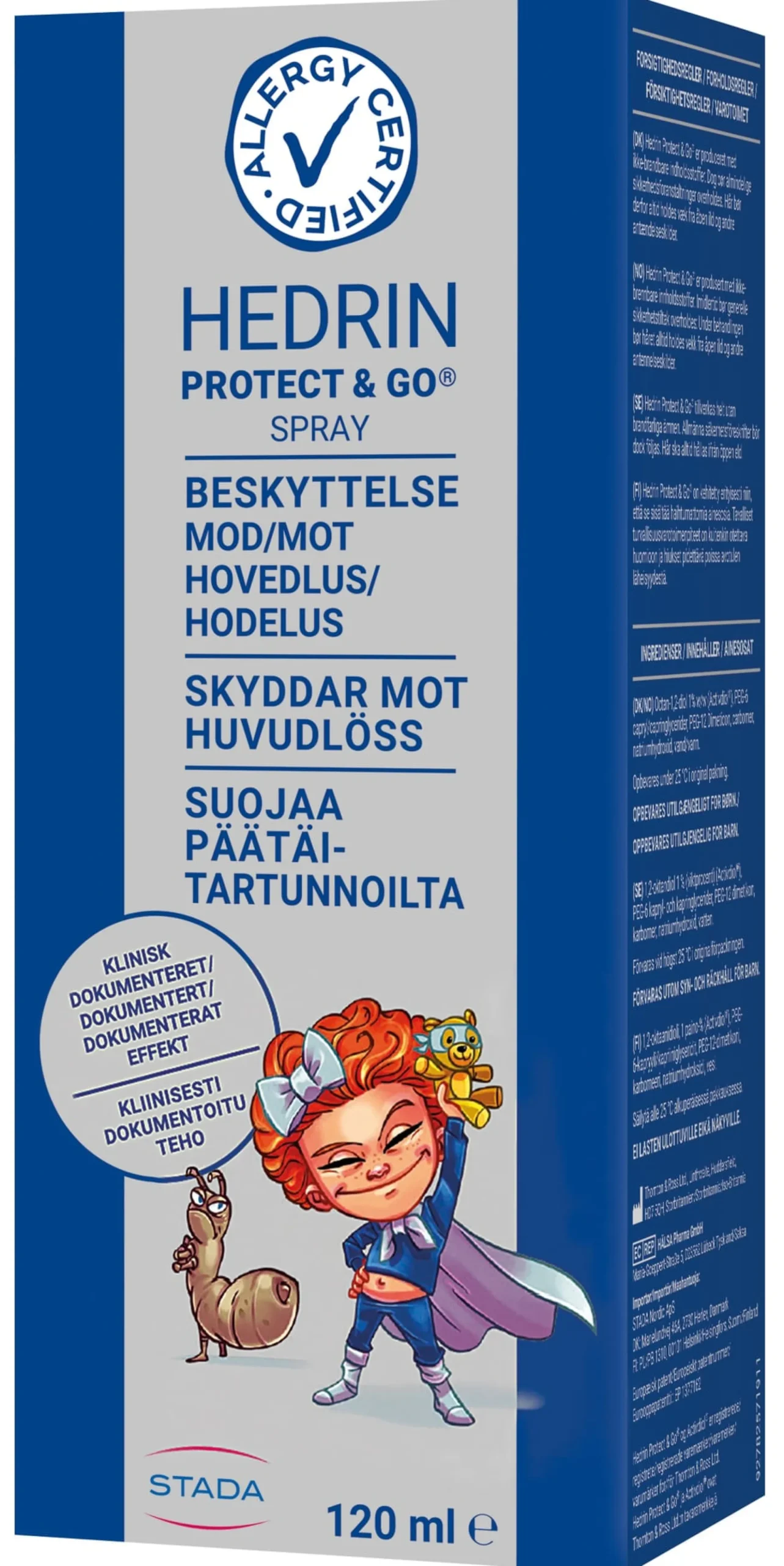 Hedrin Protect & Go Lusmedel 120 ml