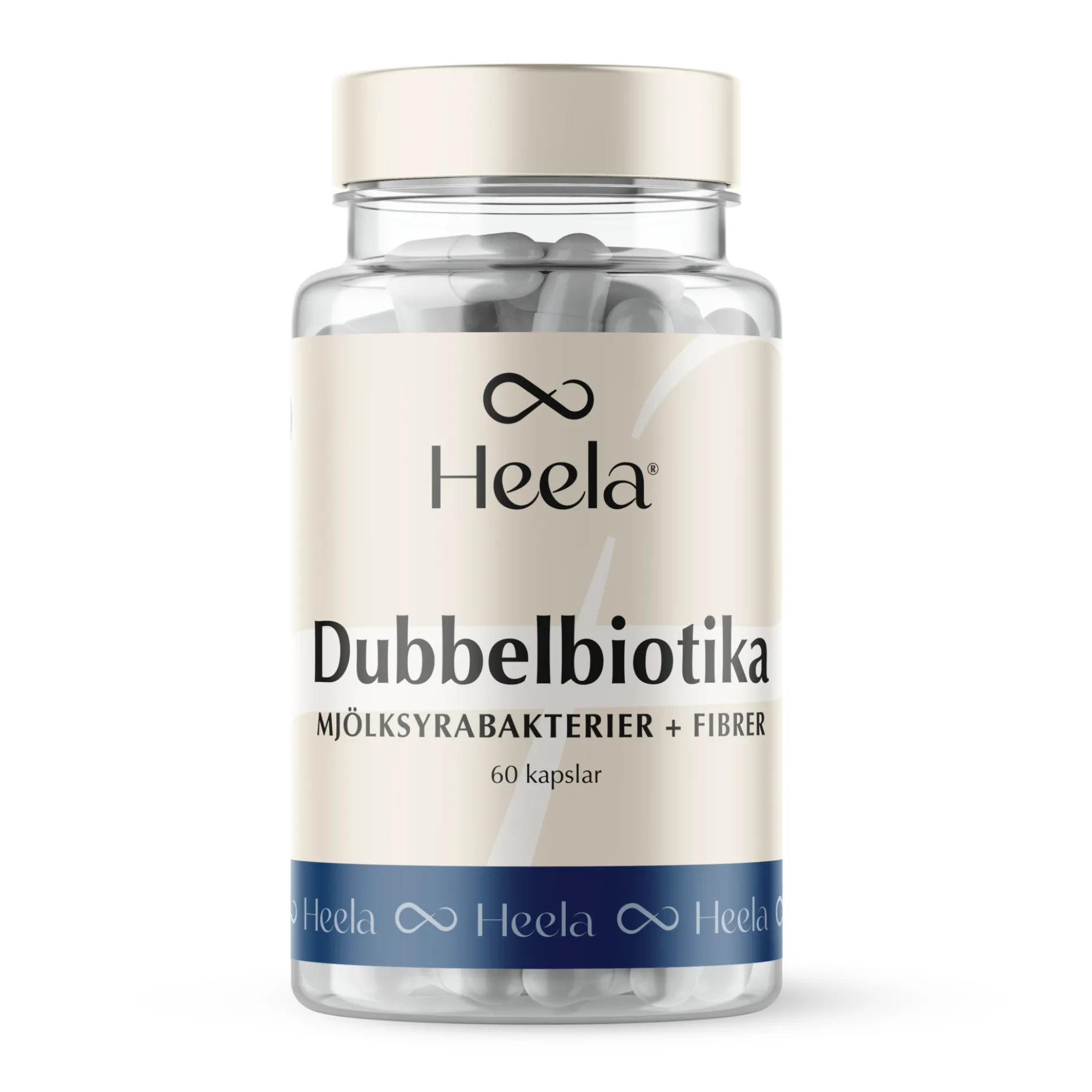 Heela Dubbelbiotika 60 kapslar
