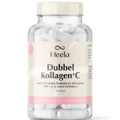 Heela Dubbel Kollagen + C 90 kapslar