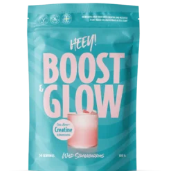 Heey! Boost & Glow Kreatin + Collegan® Smultron 300 g
