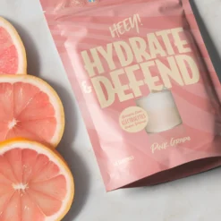 Heey! Hydrate & Defend Electrolytes Pink Grape 240 g