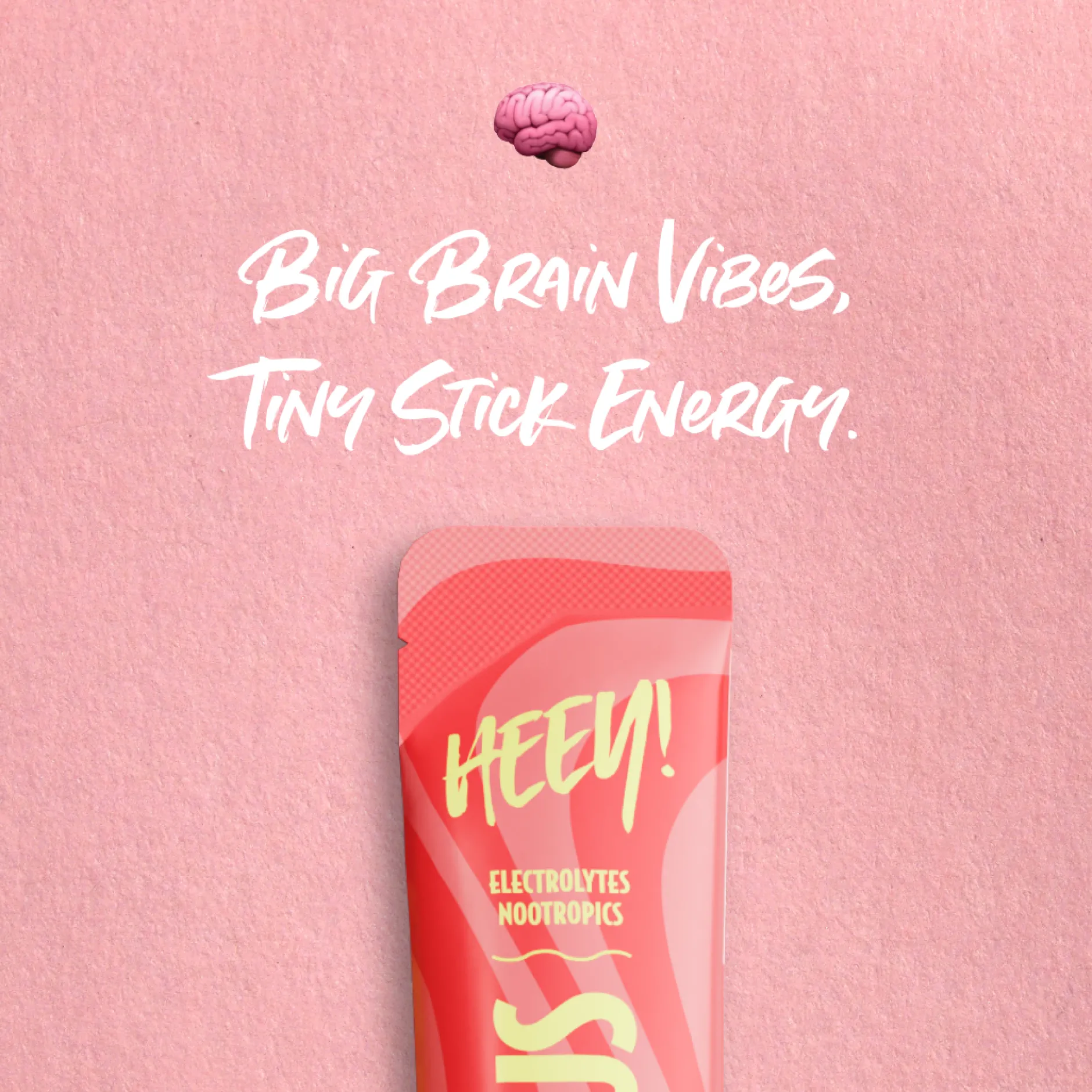 Heey! Hydrate & Focus Elektrolyter Raspberry Lemonade Stick Pack 30 st 6 g