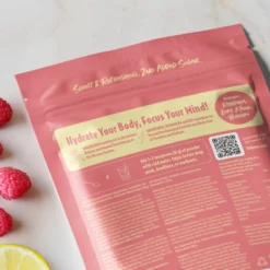 Heey! Hydrate & Focus Elektrolyter Raspberry Lemonade 240 g