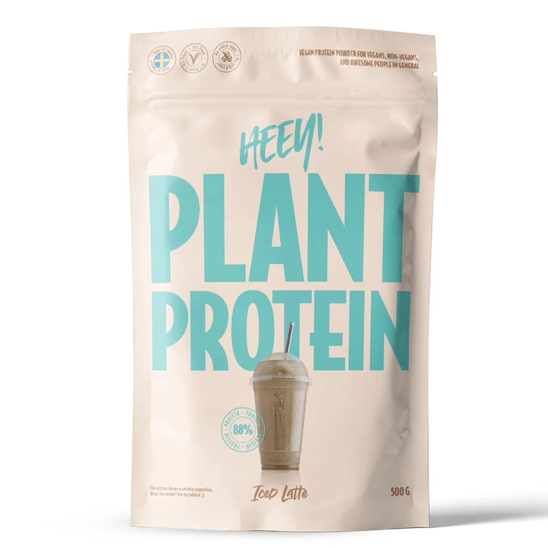 Heey! Veganskt Protein Islatte 500g