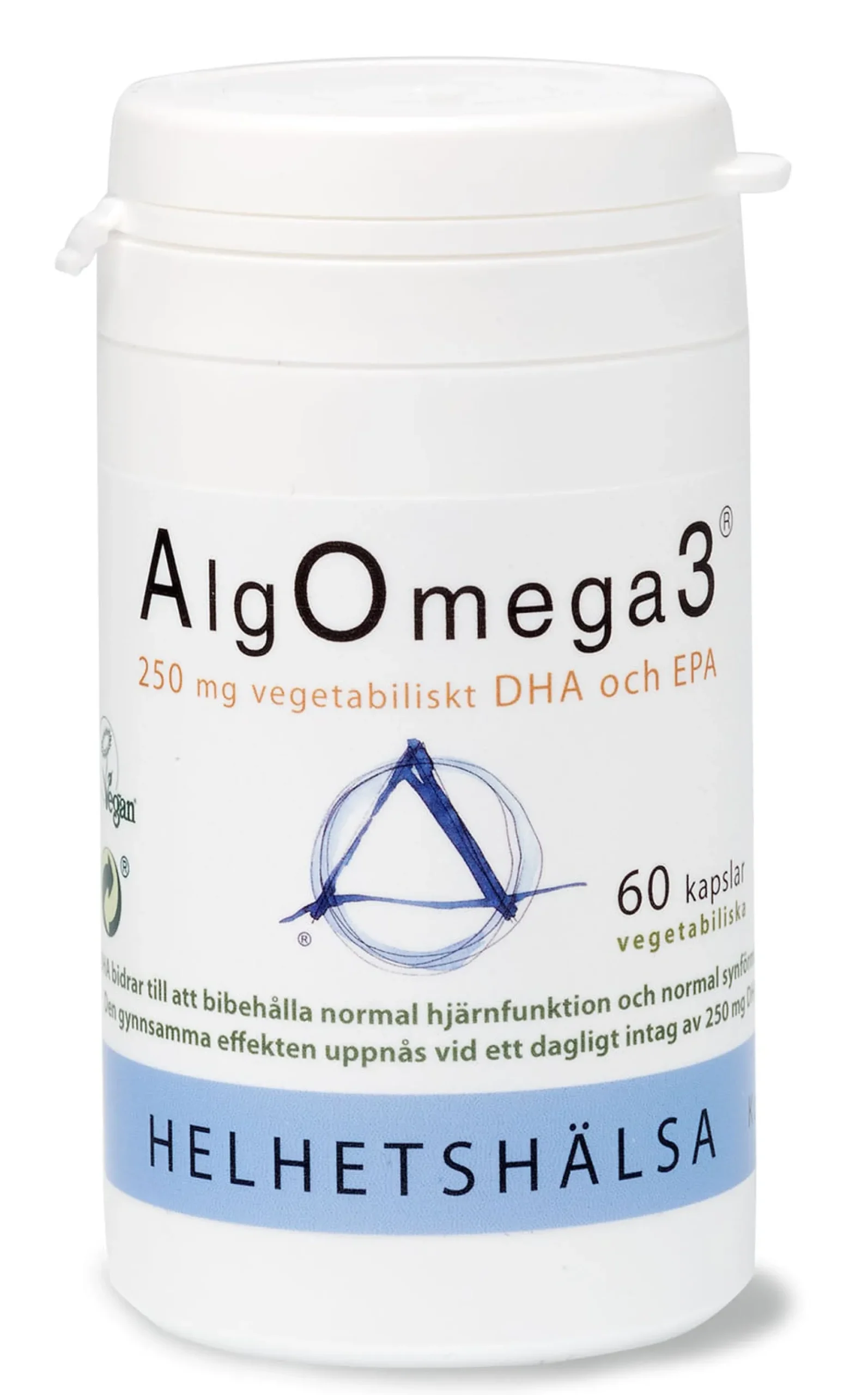 Helhetshälsa AlgOmega3 60 kapslar