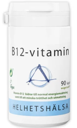 Helhetshälsa B12-vitamin 500µg 90 kapslar
