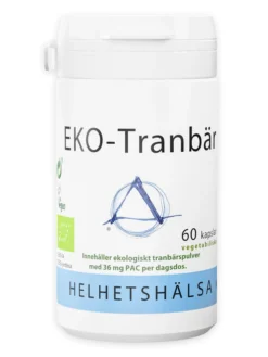 Helhetshälsa EKO-Tranbär 60 kapslar