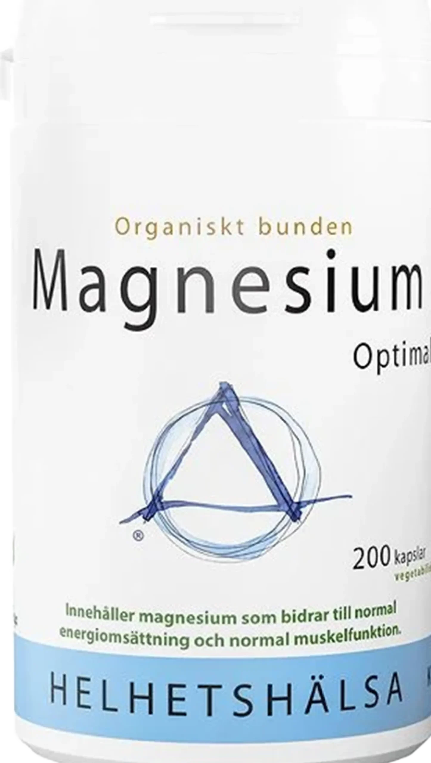 Helhetshälsa MagnesiumOptimal 200 kapslar