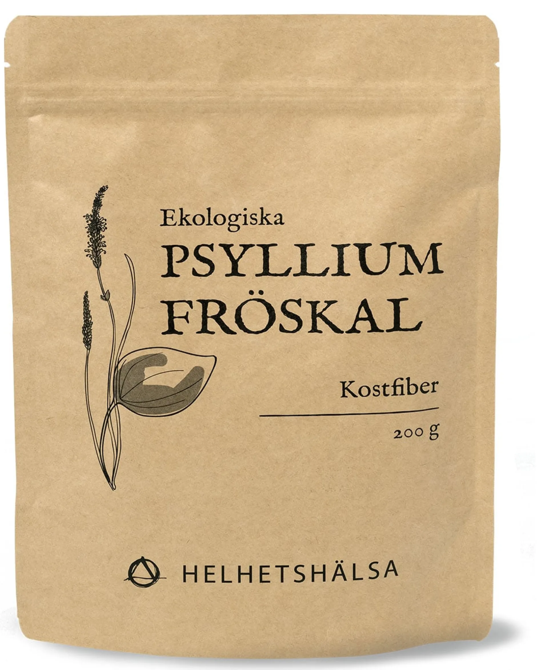 Helhetshälsa Psylliumfröskal Ekologiska 200g