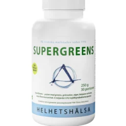 Helhetshälsa Supergreens & Mjölksyrabakterier 250 g