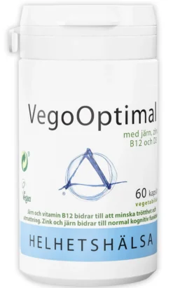 Helhetshälsa VegoOptimal 60 kapslar