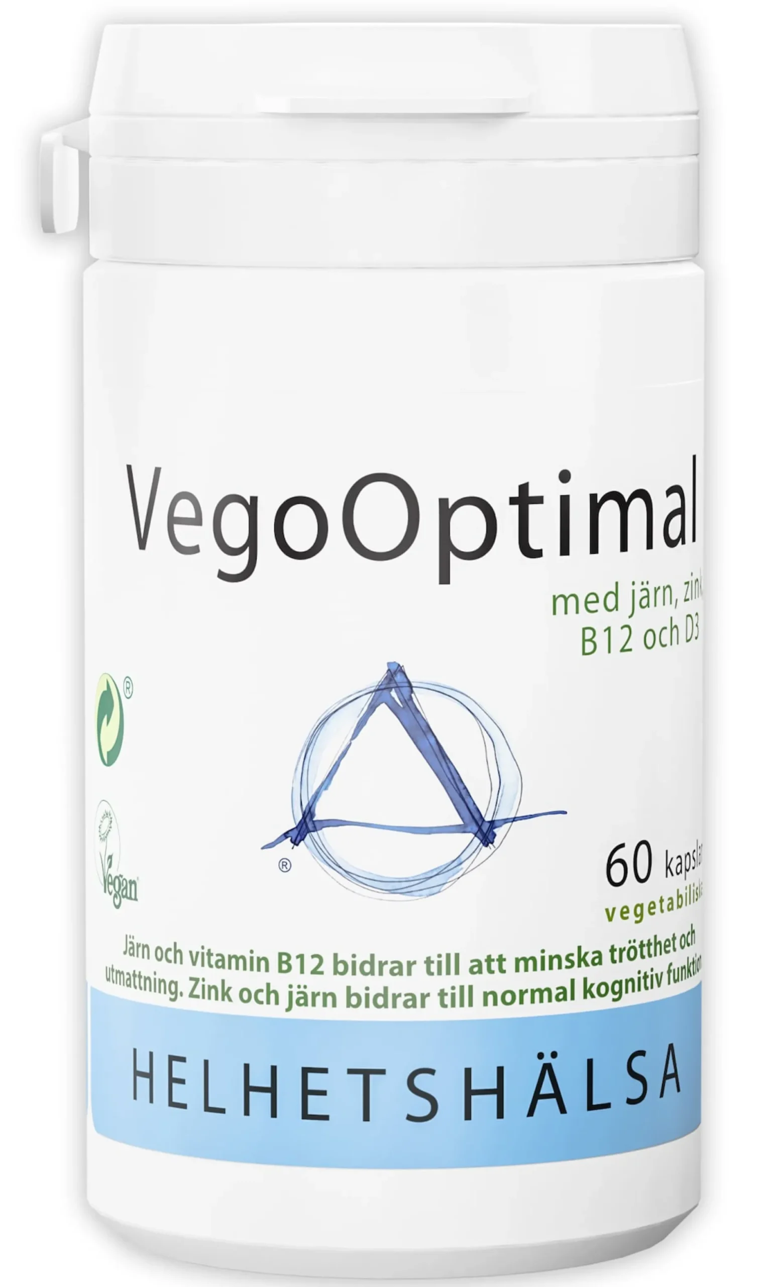 Helhetshälsa VegoOptimal 60 kapslar