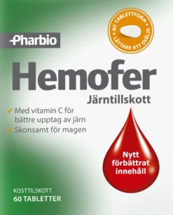 Hemofer Järntillskott 60 tabletter