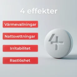 4Her Menopause Kosttillskott 60 tabletter