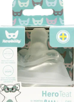 Herobility Hero Teat Anti-Colic Dinapp L 2 st