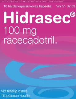 Hidrasec 100 mg Hårda Kapslar 10 st