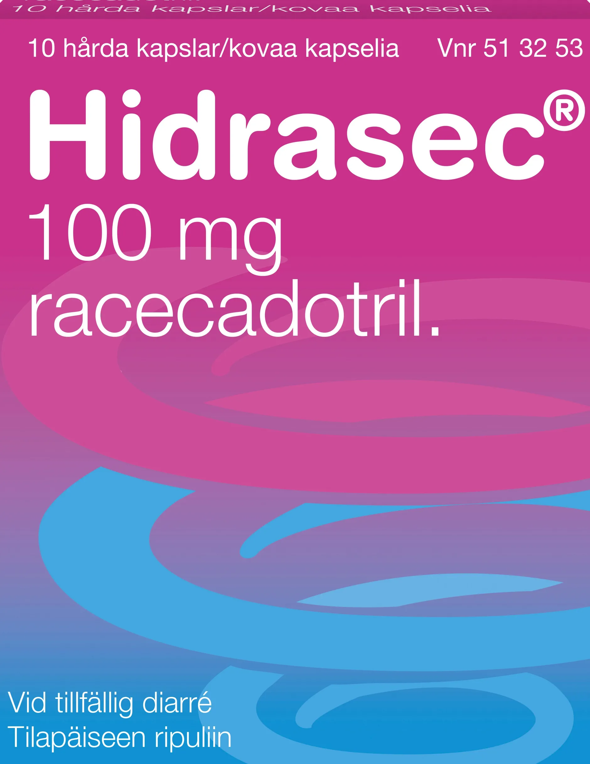Hidrasec 100 mg Hårda Kapslar 10 st