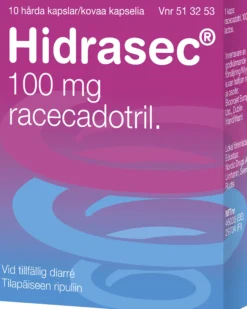 Hidrasec 100 mg Hårda Kapslar 10 st