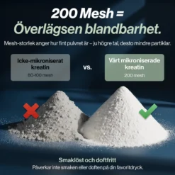 4Him & Her Kreatinmonohydrat 500 g Rent mikroniserat pulver