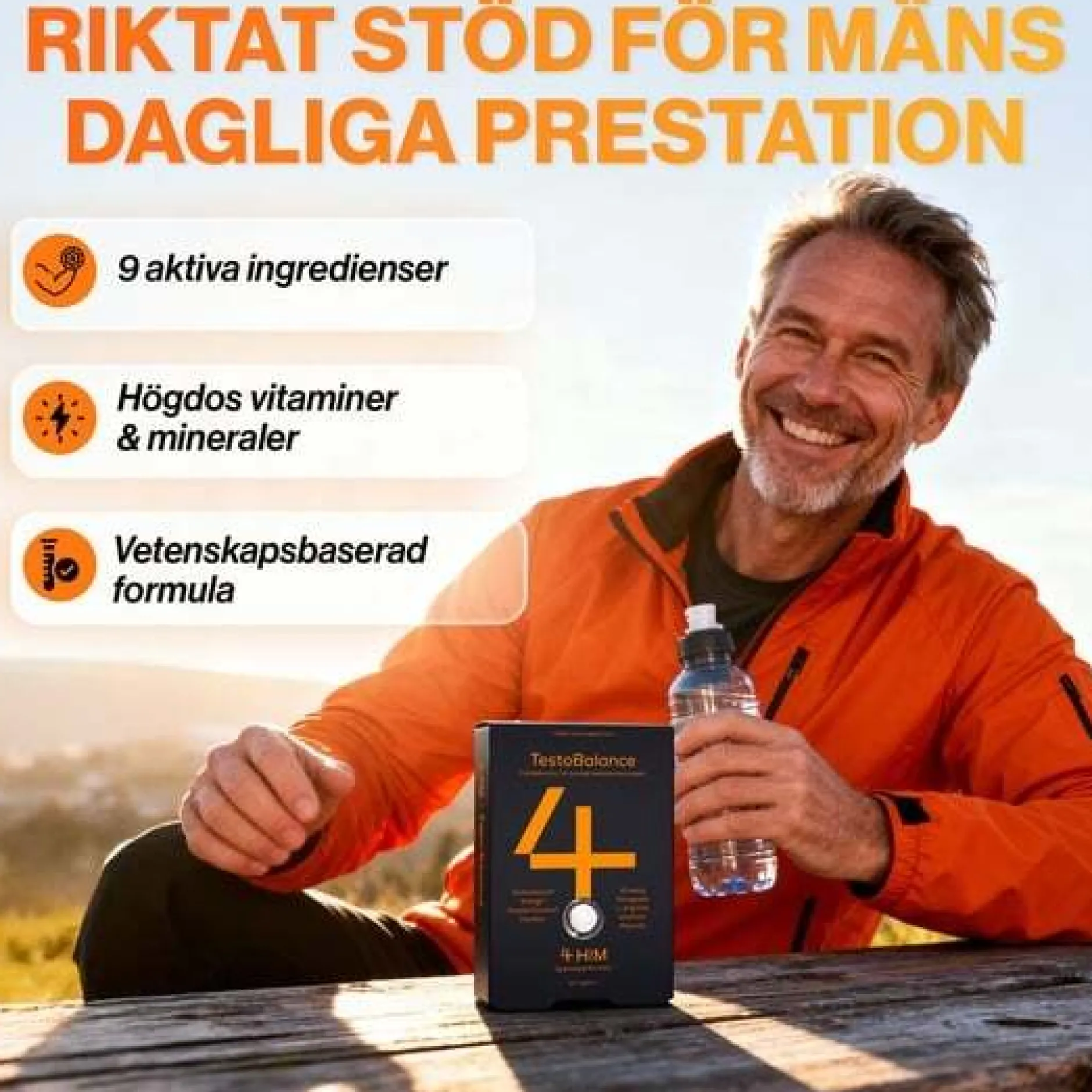 4Him TestoBalance 60 Tabletter